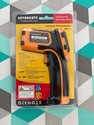 Pistola medidor de temperatura