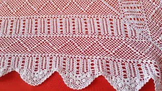 Antigua Colcha de hilo fino 100% algodón 2.80×2.80