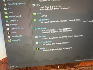 Microsoft Surface Modelo 1769 Plata