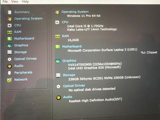 Microsoft Surface Modelo 1769 Plata