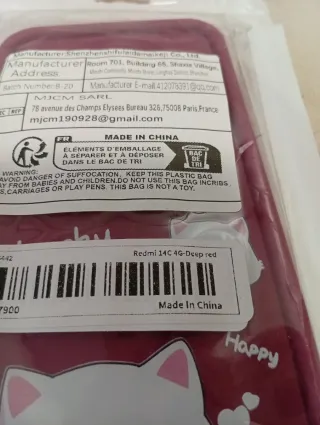 Funda para móvil de Shein