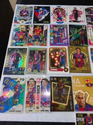 Lote cromos Lamine Yamal FC Barcelona