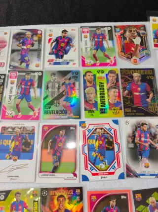 Lote cromos Lamine Yamal FC Barcelona