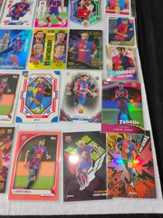 Lote cromos Lamine Yamal FC Barcelona