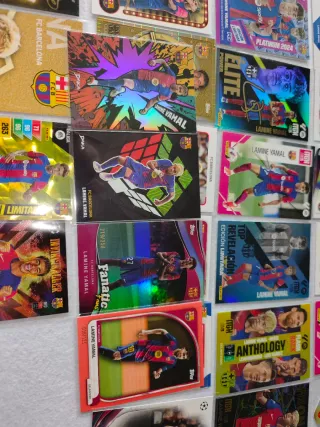 Lote cromos Lamine Yamal FC Barcelona