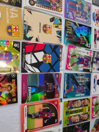 Lote cromos Lamine Yamal FC Barcelona