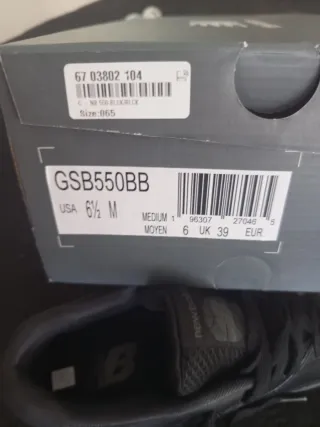 Tênis New Balance 550 Preto