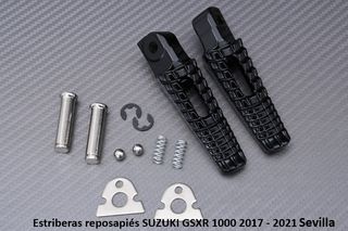 Estriberas reposapiés SUZUKI GSXR 1000 2017 - 2021