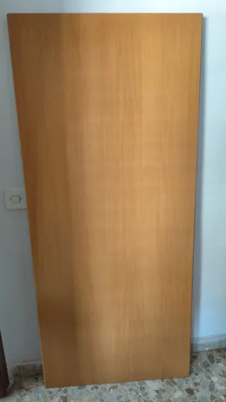 Tapa de escritorio madera clara