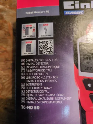 Detector Metales Einhell TC-MD 50