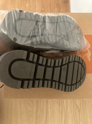 Botín piel serraje cuña Kangaroos 36