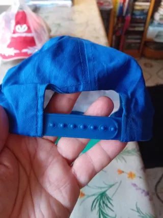 *Cappellino Senna Blu e Bianco