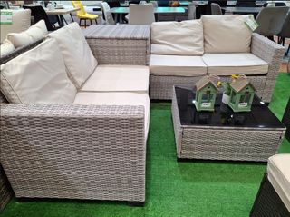 Conjunto Terraza Jardín SOFAS Y MESA