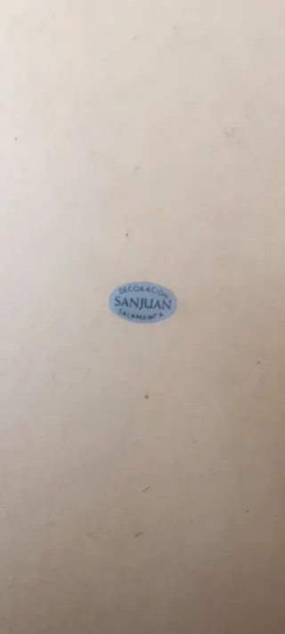 Espejo Cerámica Artesanal Decoración Sanjuán
