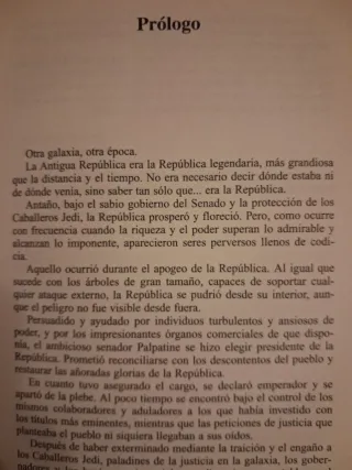 Novela Star Wars 1977 de George Lucas