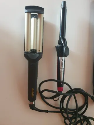 Ondulador Babyliss y Rizador Solac