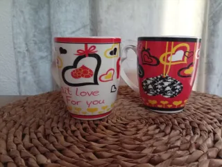 2 jarras de porcelana