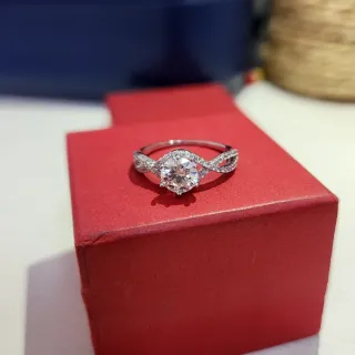 Anillo Plata 925 Circonita