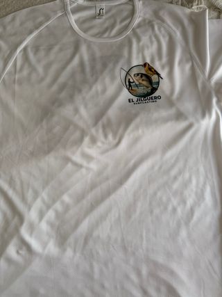 Camiseta dorada el jilguero surfcasting