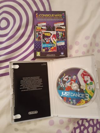 Wii Just Dance 3 y Just Dance 2017