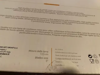 Kit Chef & Sommelier: Vetri Pregiati e Lame Acciai