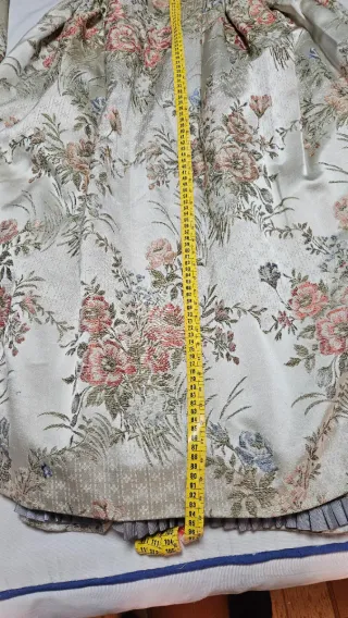 Traje de Fallera color hueso