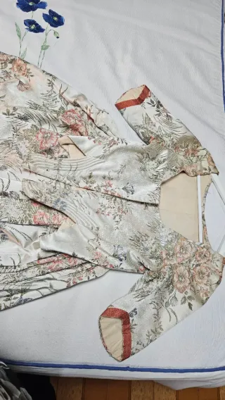 Traje de Fallera color hueso