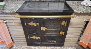 Cocina de carbón Hergom N7