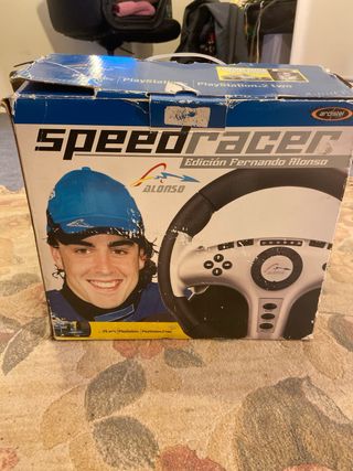 Playstation 2 Consola Negra Sony Volante speedrace