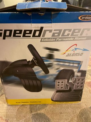 Playstation 2 Consola Negra Sony Volante speedrace