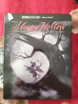 Sleepy Hollow 4K UHD vendido sólo Blu-ray