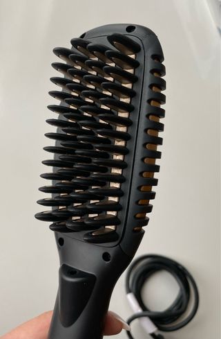 Cepillo Alisador SilverCrest Negro y Dorado