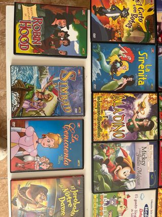 Lote Películas DVD Infantiles y Música