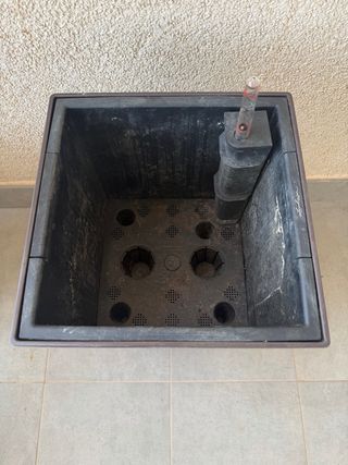 Maceta Lechuza Cubico 30 Color Marron