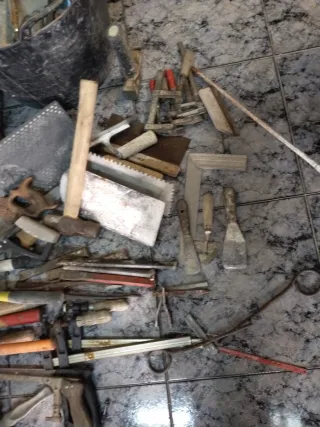 Lote Herramientas Construcción Varias mazetas mart