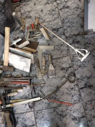 Lote Herramientas Construcción Varias mazetas mart