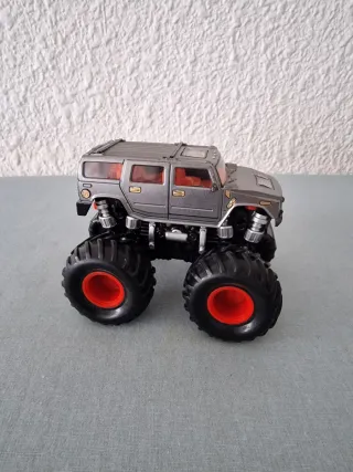 Lote 3 Coches Juguete Todoterreno y Moto