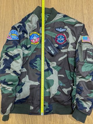 Chaqueta Bomber Militar Mil-Tec Camuflaje