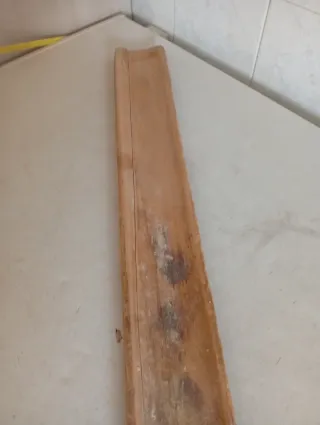 Pala de panadero antigua de madera