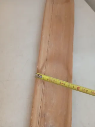 Pala de panadero antigua de madera