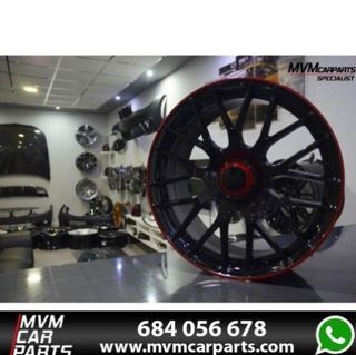 4 Llantas 19 Mercedes AMGW 205 C63 Gloss Red MB44
