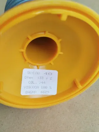 Filato viscosa cono grande