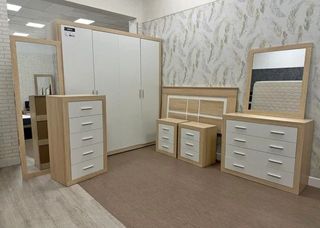 Dormitorio Cambria/Blanco Nuevo