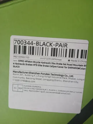 Travões disco hidráulico bicicleta