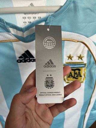 Camiseta Fútbol Argentina Retro Adidas