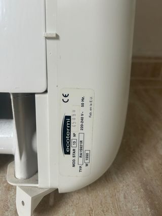 Radiadores Ecotermi Bajo Consumo Varios Tamaños