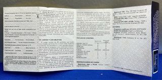 VIDEOJUEGO MSX EL PODER OSCURO ZIGURAT