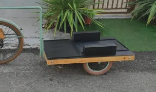 Remolque de bicicleta de carga