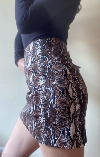 Falda Pull&Bear estampada