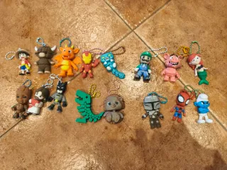 Llaveros 3D Colección Personajes